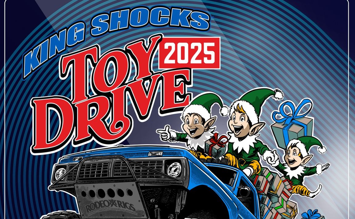 King Shocks Toy Drive And Off-Road Show partial flyer 2025